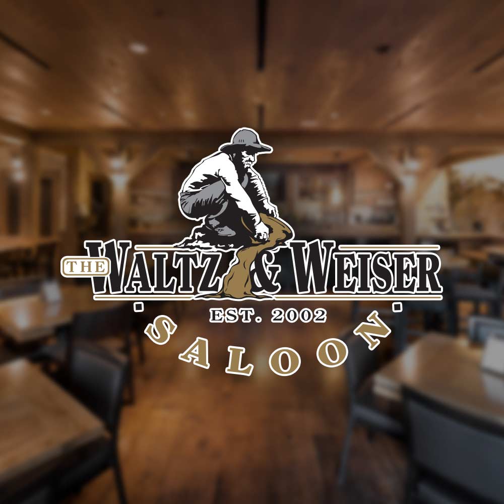 waltz & weiser saloon branding - image 01