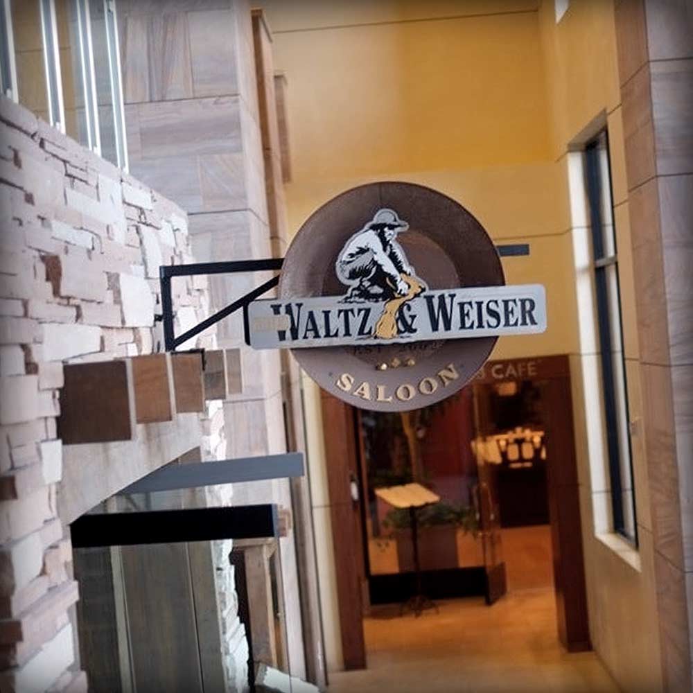 waltz & weiser saloon branding - image 02